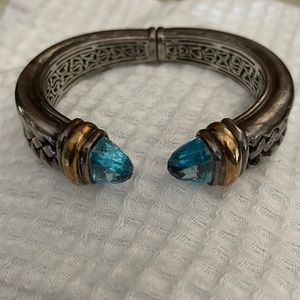 Sterling silver Bracelet with real stones